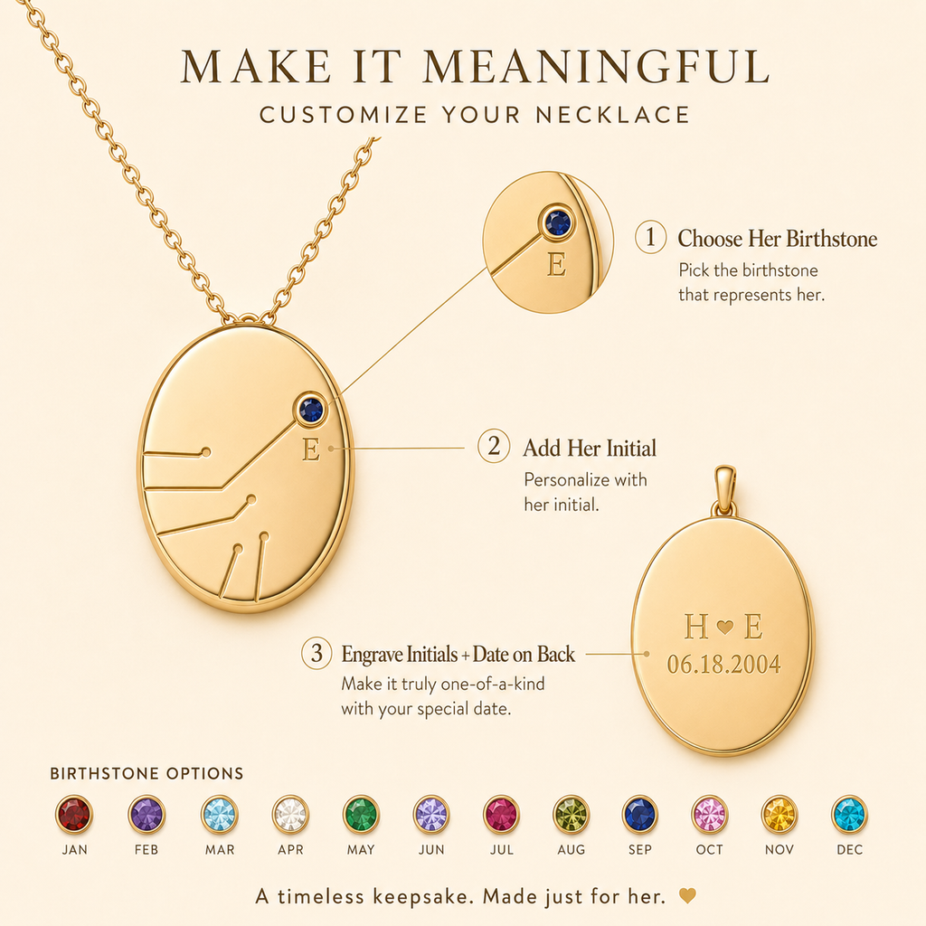 The Path I’d Choose Again™ Personalized Necklace