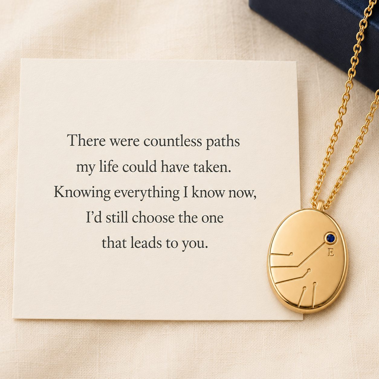 The Path I’d Choose Again™ Personalized Necklace
