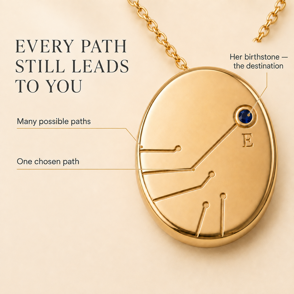 The Path I’d Choose Again™ Personalized Necklace